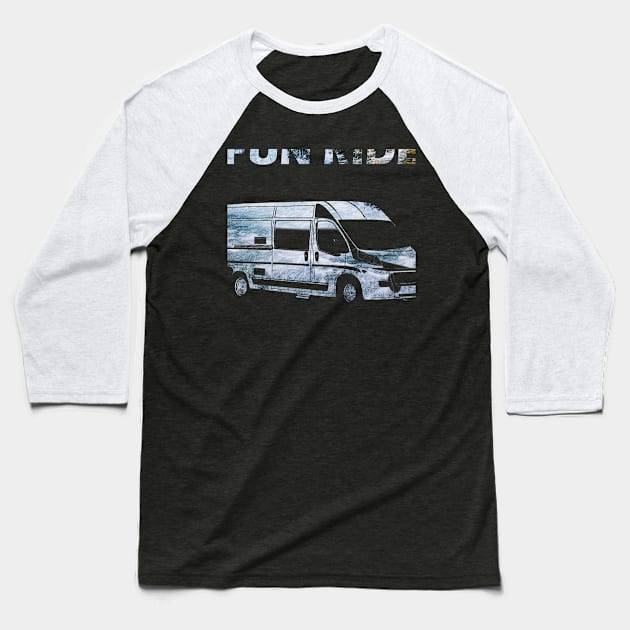 Fun Ride Baseball T-Shirt by creates